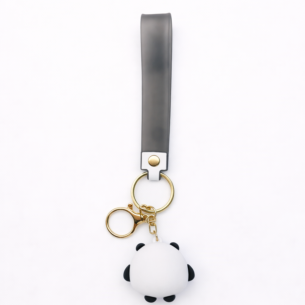 Chubby Panda Keychain