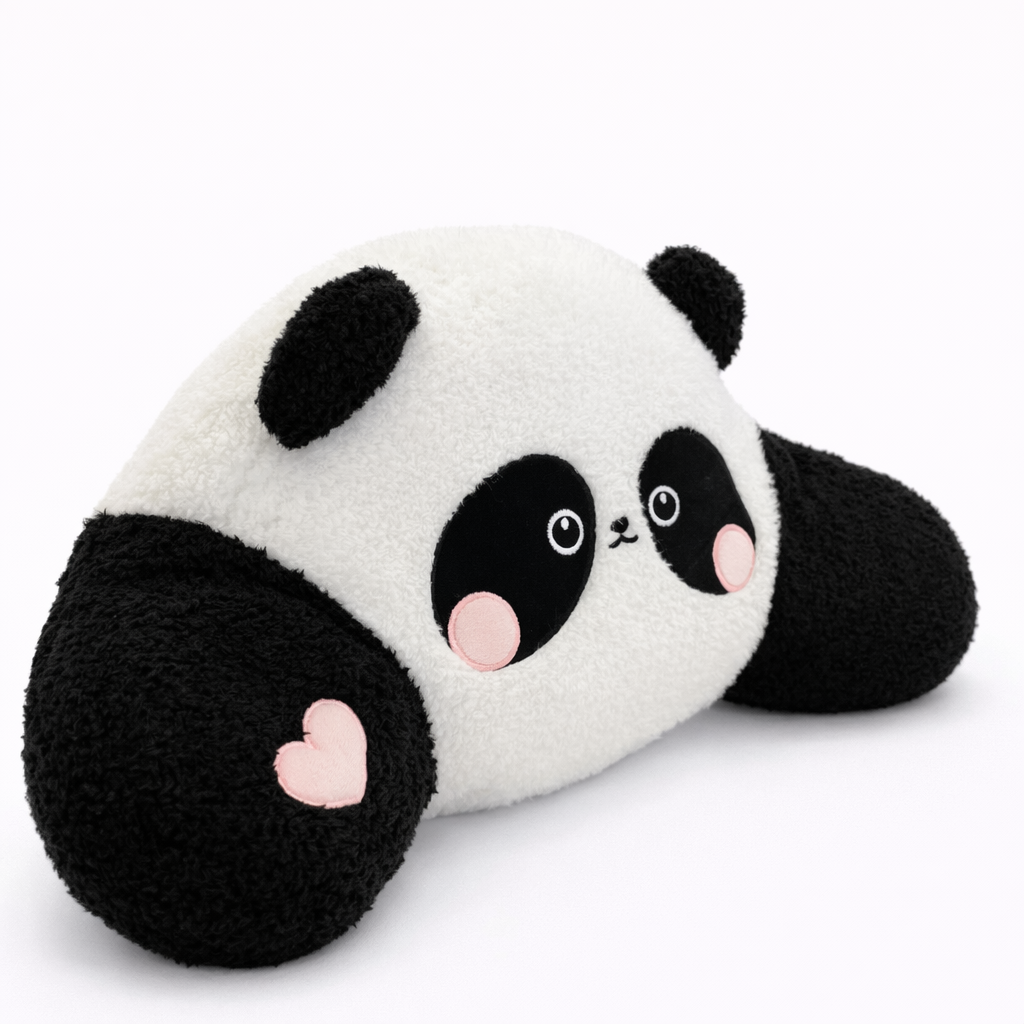 Panda Hug Lumbar Pillow