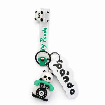 Panda Spinner Keychain