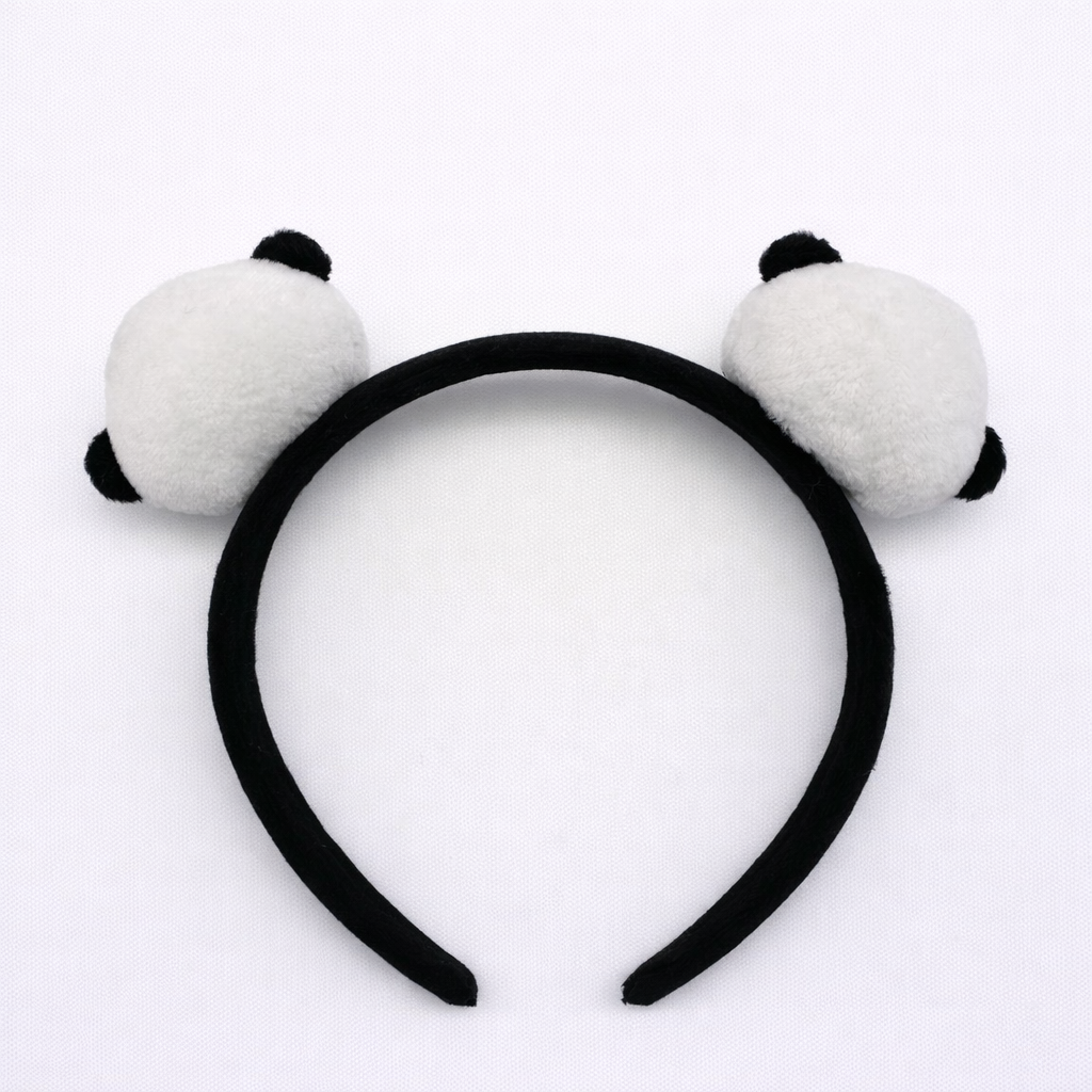 Double Panda Headband