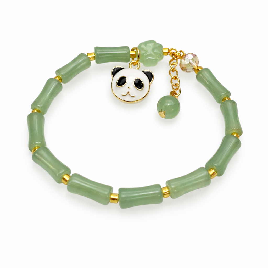 Jade-Style Bamboo Bracelet- Random