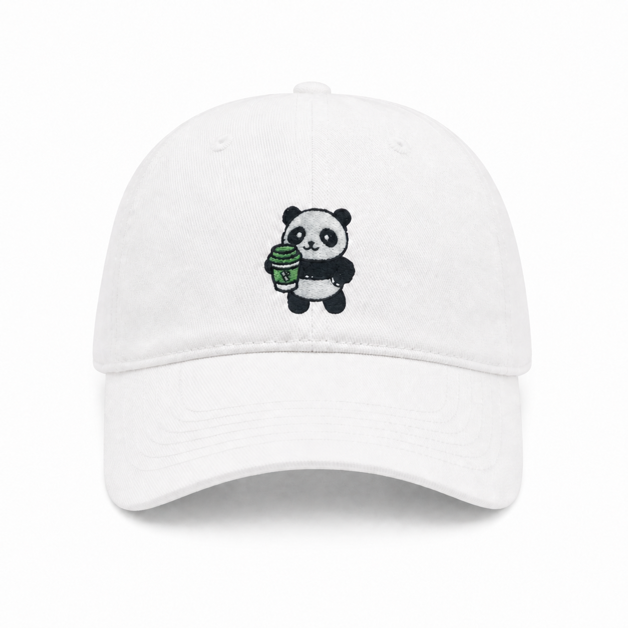 Matcha Panda Embroidered Baseball Cap – HeyPanda