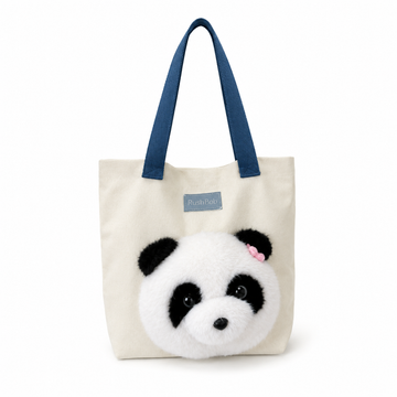 Panda Plush Tote Bag