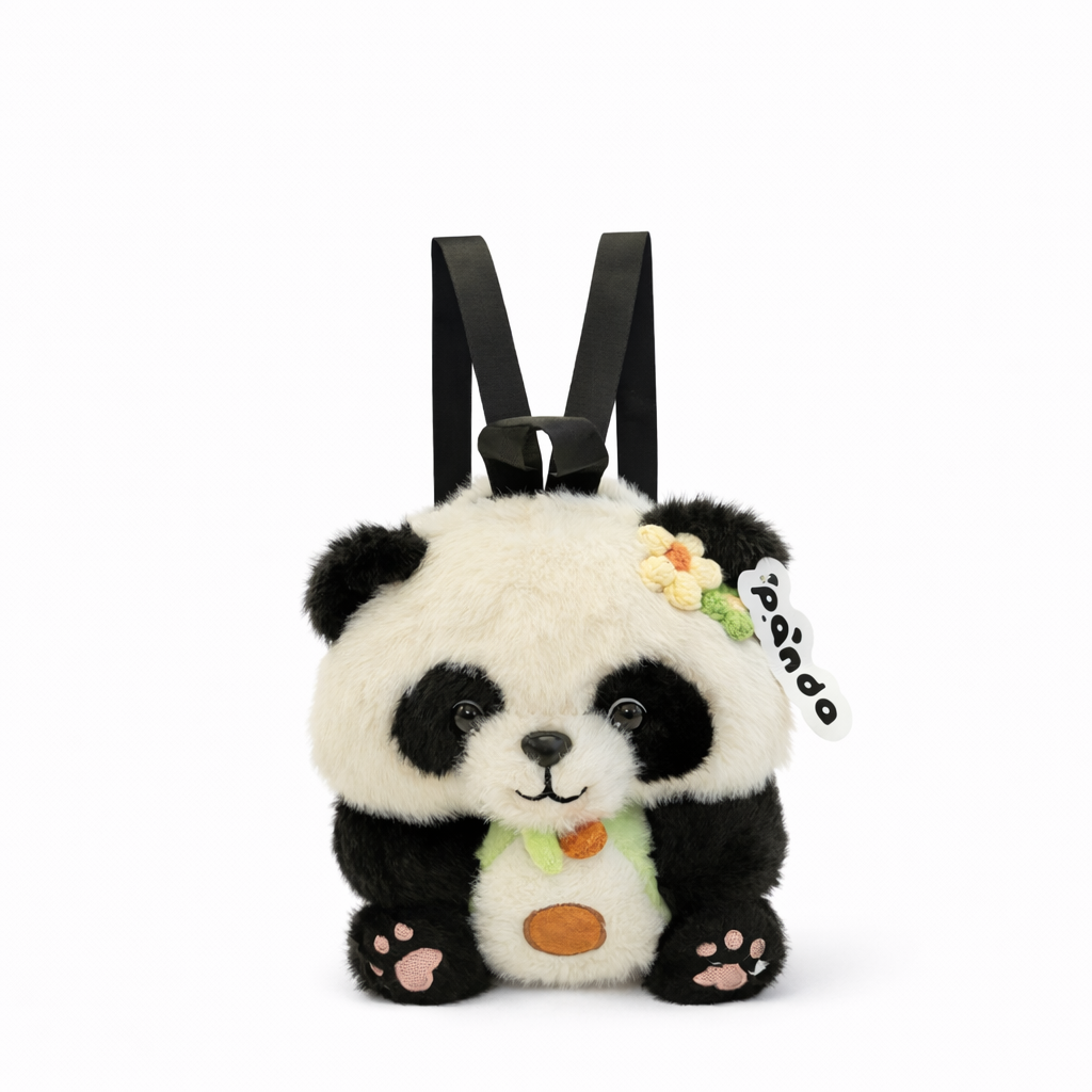 Panda Plush Backpack