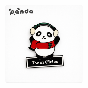 Minnesota Twin Cities Panda Pin