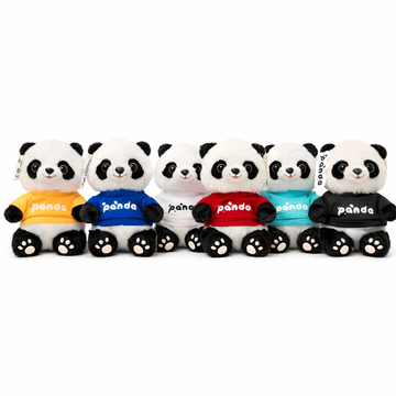 Panda Plush Toy with Logo T-Shirt