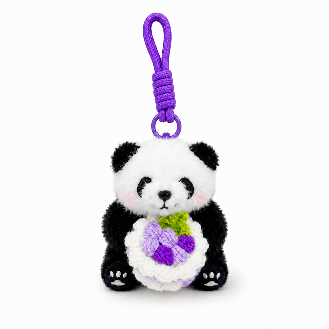 Dessert Panda Plush Keychain – Random Style