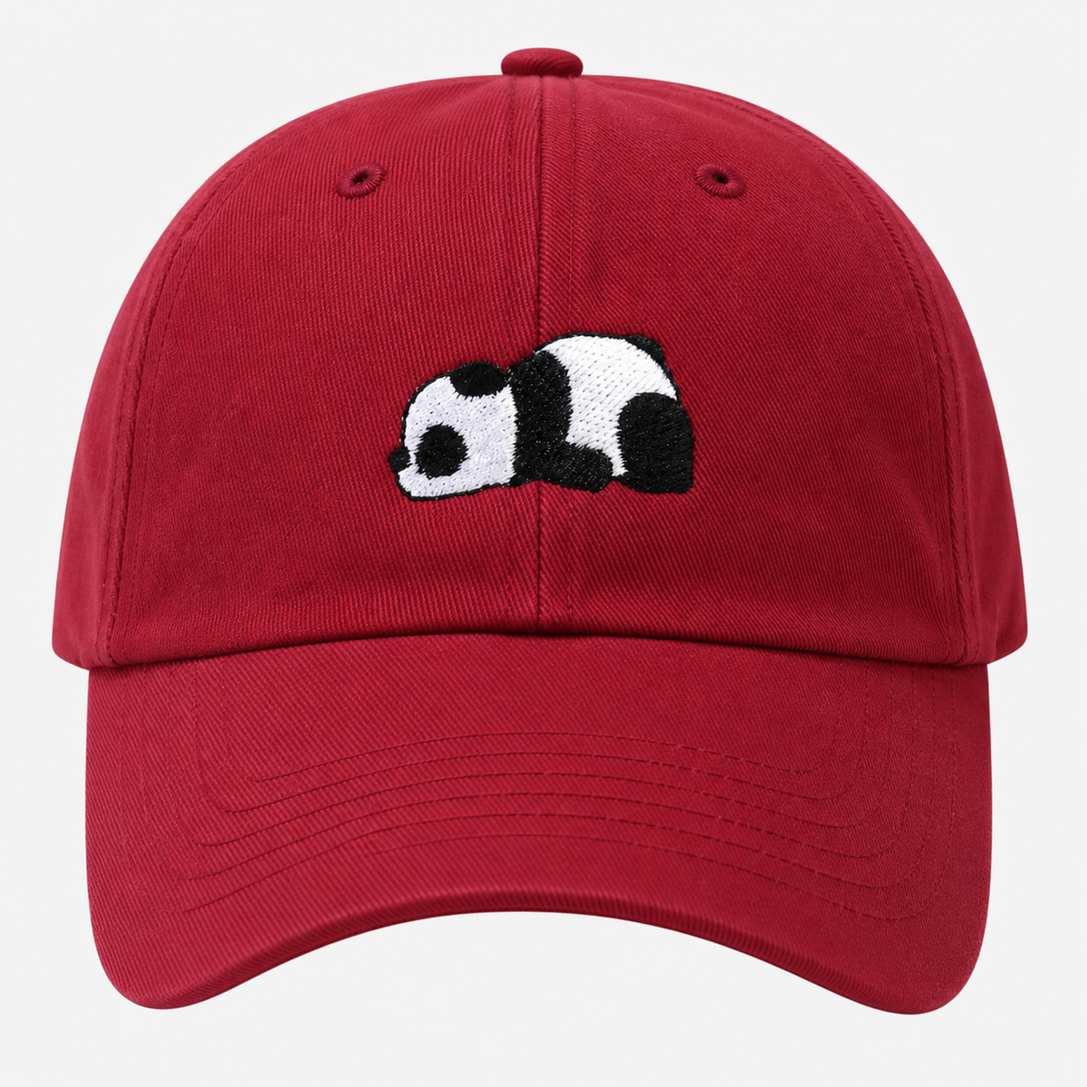 Panda Rim Cap Panda Embroidered Baseball Cap – HeyPanda