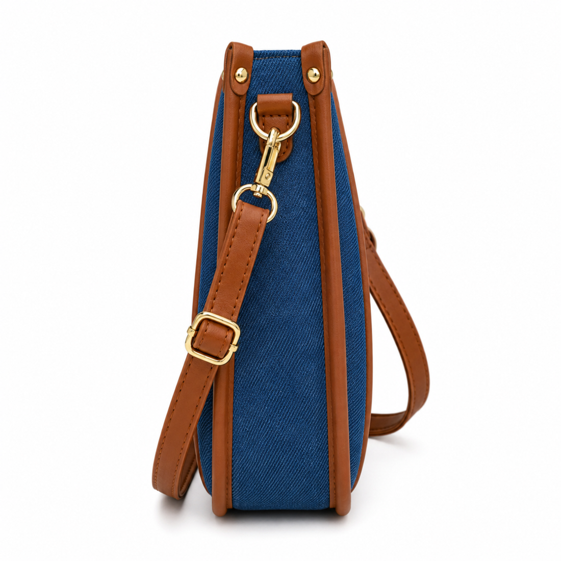 Panda Denim Crossbody Bag