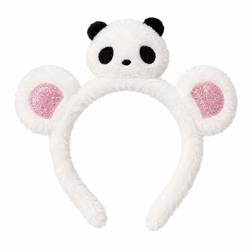 Cute Plush Panda Ear Headband