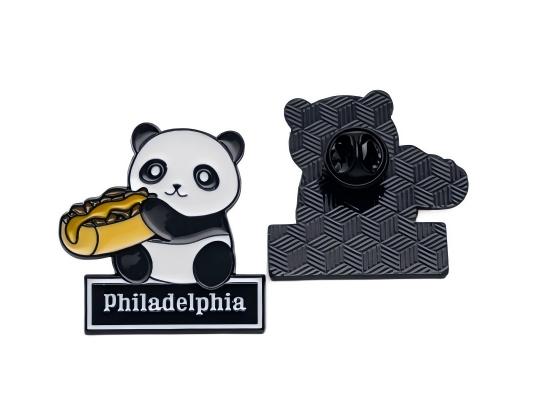Panda City Pin Collection – 4-Piece Set